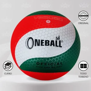 PELOTA DE VOLEY ONEBALL CUERO PU - DISEÑO PANAL VB5060 / VB5090