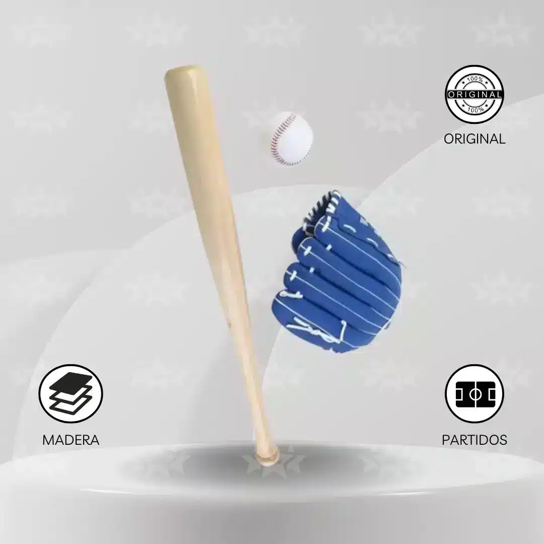 Set De Béisbol - (Bate / Guante / Pelota)