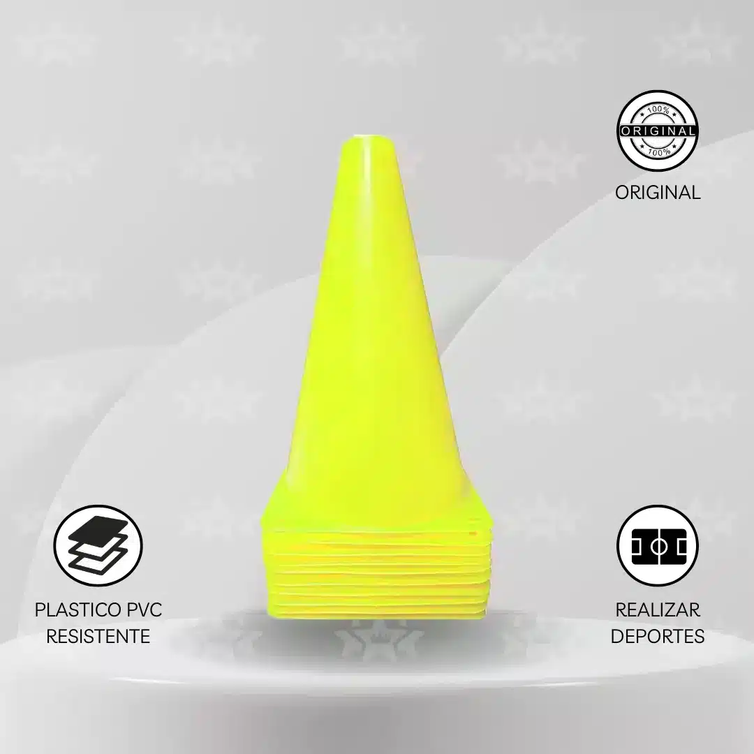 Conos De Entrenamiento - Pvc Resistente - Imagen 4