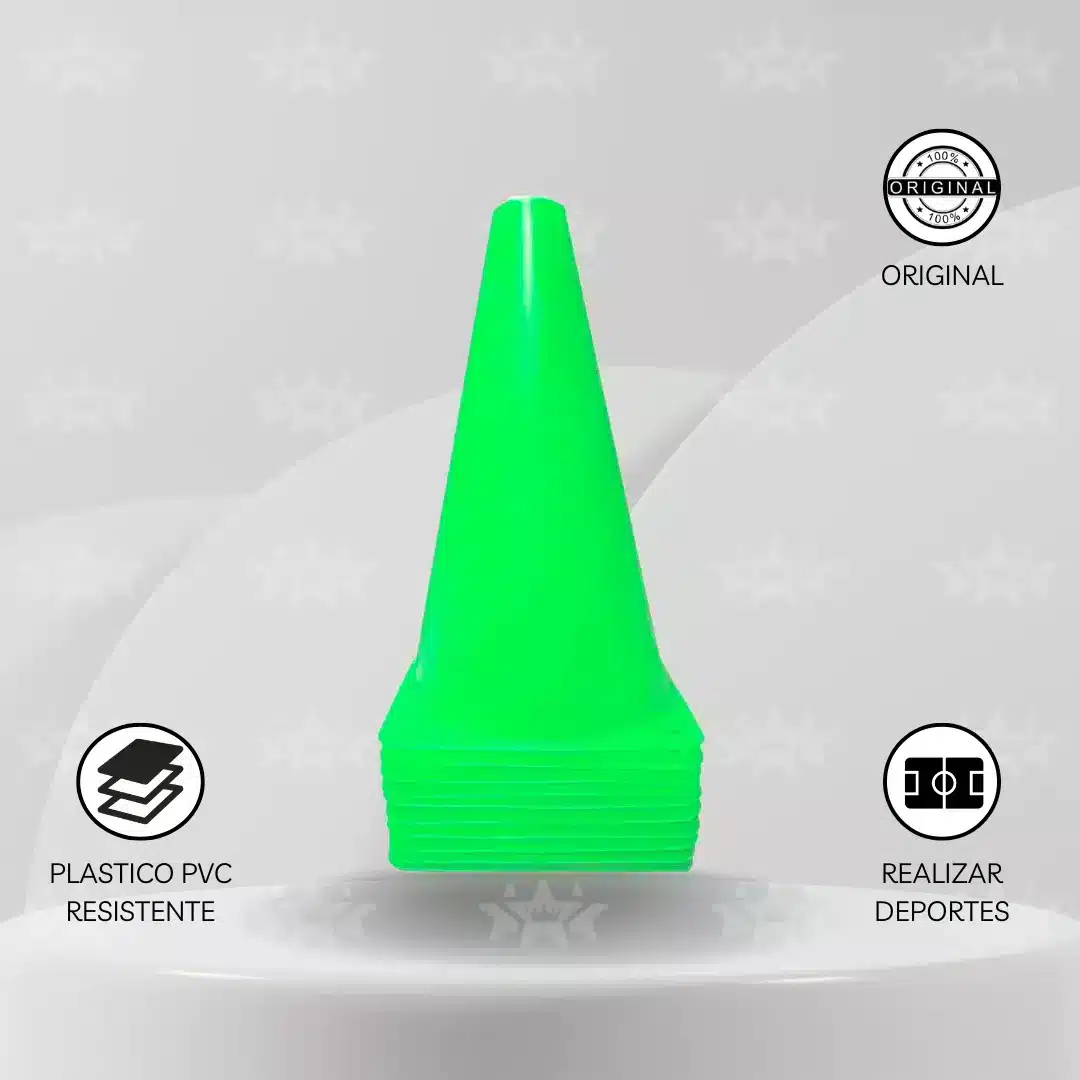 Conos De Entrenamiento - Pvc Resistente - Imagen 2