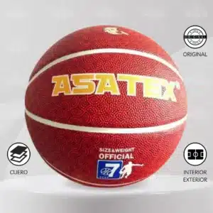 Pelota De Básquet Asatex Red Desing #7