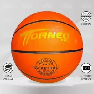 Pelota De Básquet Torneo Goma Celular Talla #5 Y #7