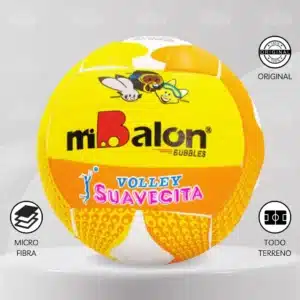 Pelota De Vóley SUAVECITA Mi Balón Microfibra Celular