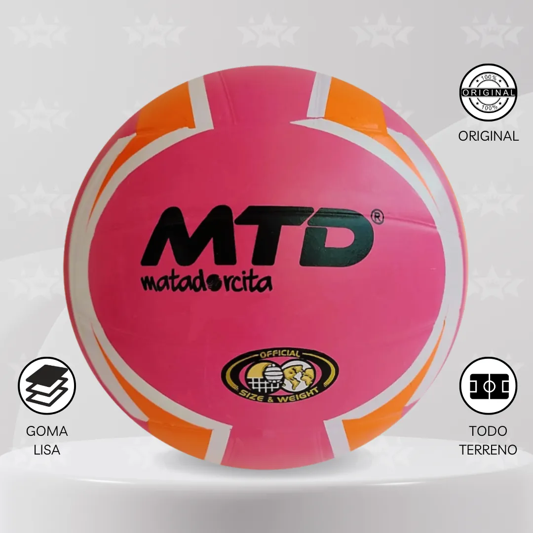 Pelota De Vóley Mtd Goma Lisa Reforzado #5 - Imagen 3