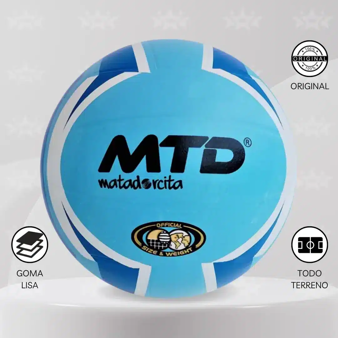 Pelota De Vóley Mtd Goma Lisa Reforzado #5 - Imagen 2