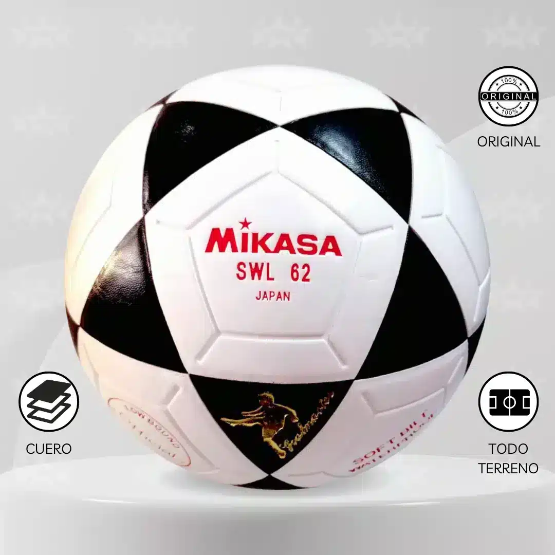Pelota Futsal Mikasa Swl 62 - Talla # 3.5 Cuero Pu - Imagen 6