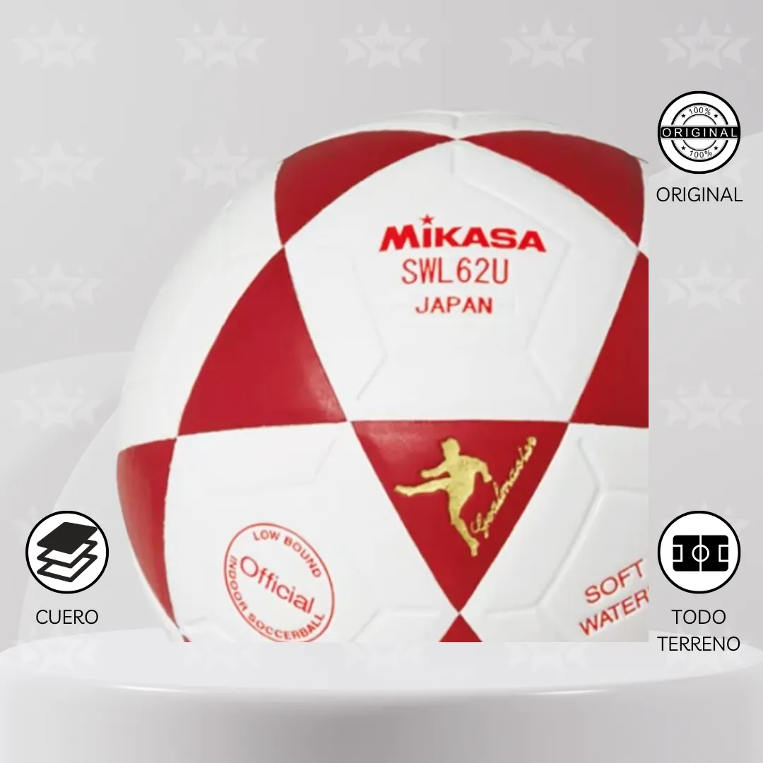 Pelota Futsal Mikasa Swl 62 - Talla # 3.5 Cuero Pu - Imagen 5