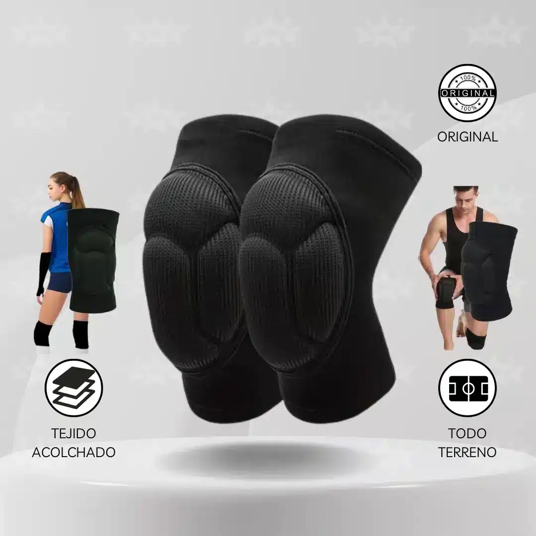 Rodillera Deportiva De Vóley Acolchada Sports - Imagen 2