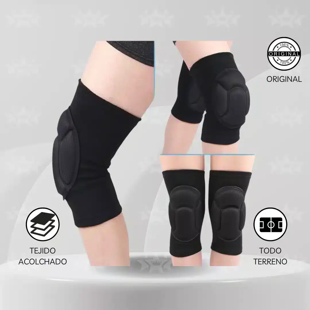 Rodillera Deportiva De Vóley Acolchada Sports - Imagen 3