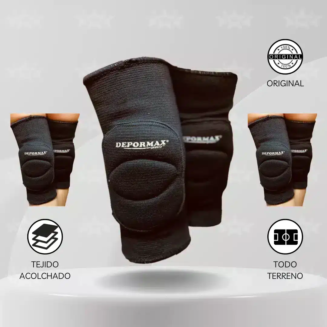 Rodillera Deportiva De Vóley Acolchada Depormax - Imagen 2