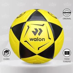 PELOTA DE FĂTBOL WALON TALLA #5 CUERO PU