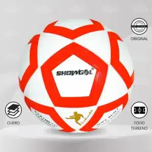 Pelota De FĂștbol Showgol Fx Cuero Pu Vulcanizado #4