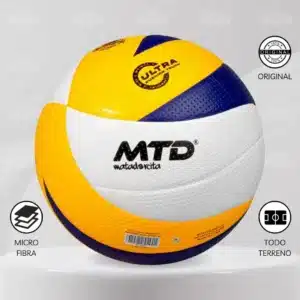 Pelota De Voley Mtd M5000-Tricolor Microfibra Japonés Pro