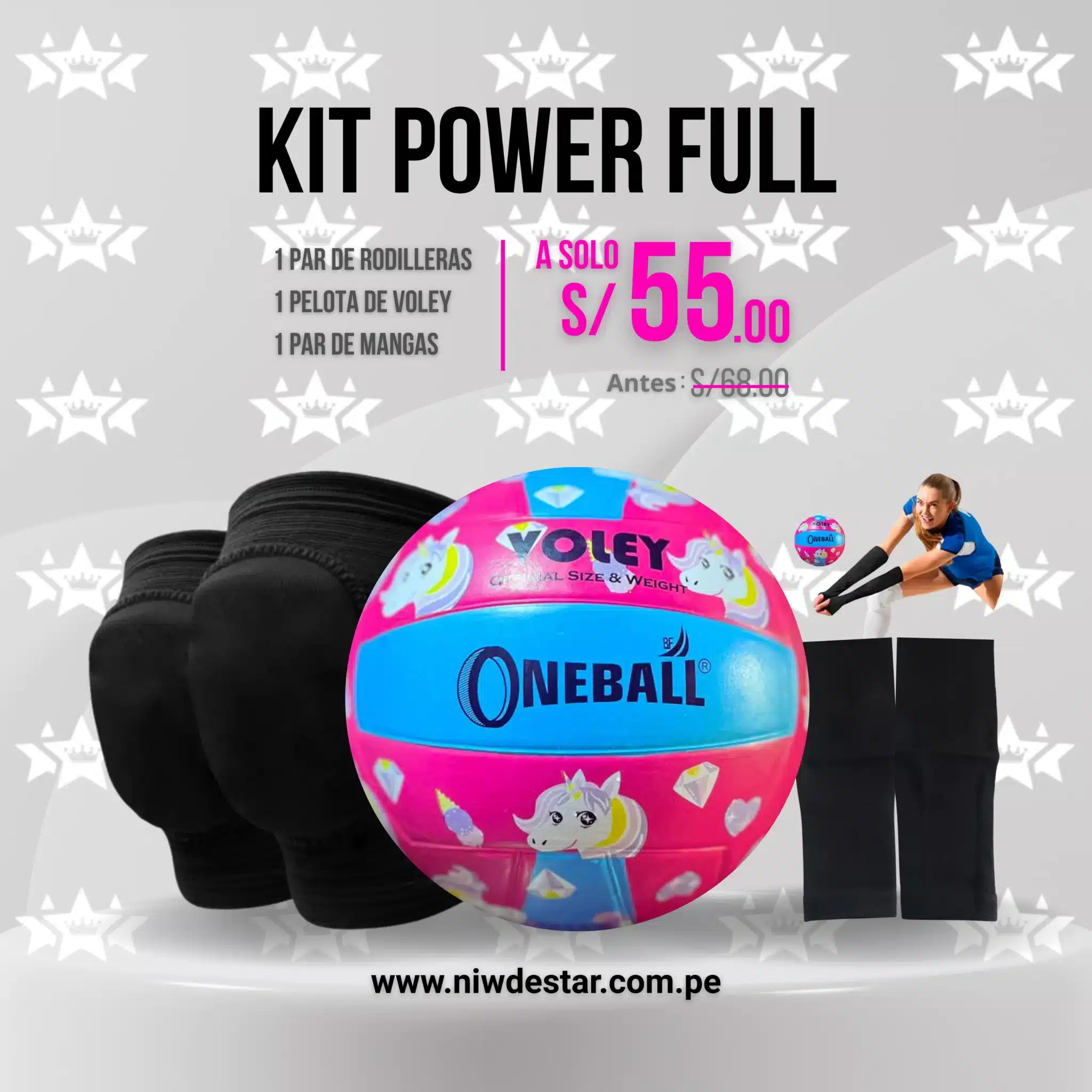 PROMO - KIT POWER FULL - ONEBALL - Imagen 4